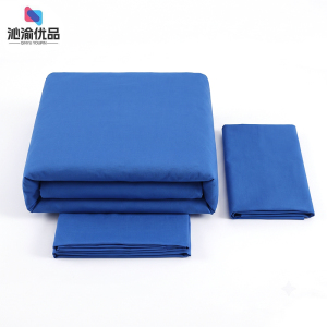 沁渝优品 床单三件套 蓝色/套