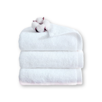 秦泰(Cqint)QTMJ-01面巾75*40 180克 全棉漂白16S螺旋 平织 三针五线