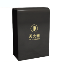鑫睿辉 灭火器箱 黑色55cm 个