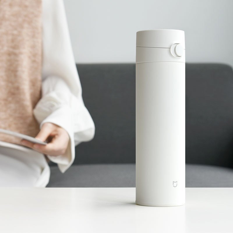 > 小米mi 米家保温杯2 黑色480ml 自营 米家保温杯2