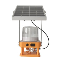 领航电器(LHDQ) LH7910 太阳能声光警示装置 0.5W 䁔光 3.7V IP66 (计价单位:盏) 黄色