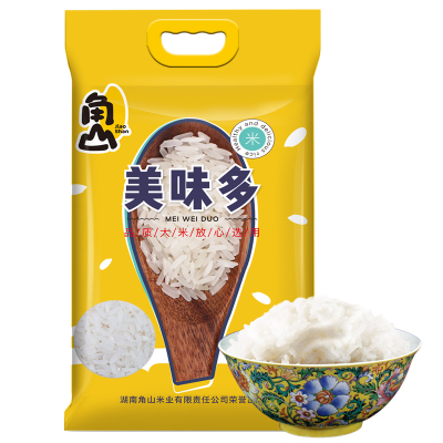 角山(JiaoShan)大米优质籼米长粒细米美味多10斤装南方大米5kg