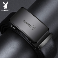 花花公子皮带男士真皮2025新款高档名牌牛皮自动腰带男式裤带正品