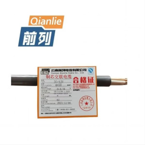 前列 铜芯交联电缆ZC-YJV-0.6/1KV-4x50mm2 米