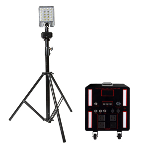 和齐顺(Hikesun)HQS-YD10GZ 21V 10000W 移动照明工作灯 (计价单位:台) 黑色