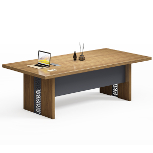 慧采云 会议桌办公桌长方形办公家具会议桌长桌简约现代会议洽谈桌