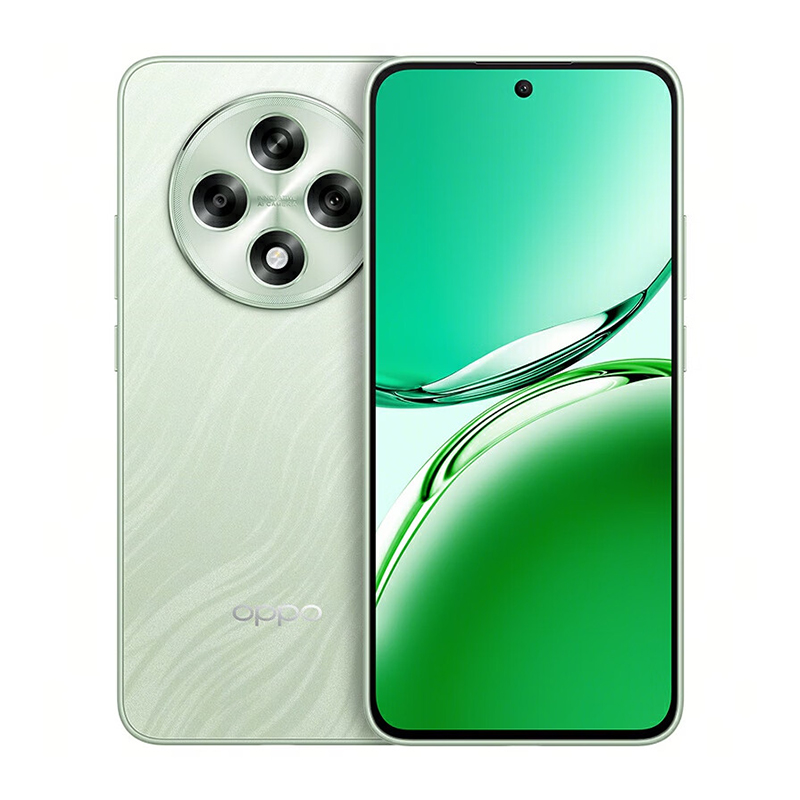 OPPO A3i Plus 12GB+256GB 松叶绿 5G手机 OLED超亮阳光屏 5000mAh耐用大电池 45W超级闪充 超窄边直屏学生老人智能机