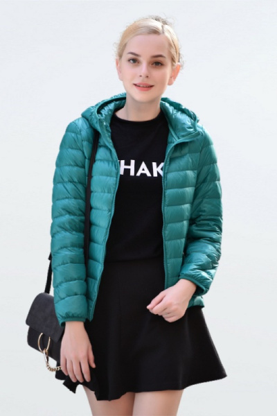 女装秋冬新轻薄羽绒服女款女式带帽穿薄款大码外套