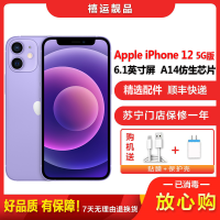 [二手95新]Apple iPhone 苹果12 紫色 256GB 全网通手机6.1英寸屏双卡拍照娱乐5G苹果手机 国行