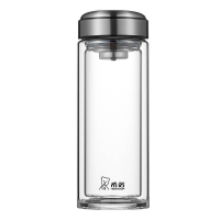 希诺(HEENOOR)双层玻璃杯350ml XN-6559/个