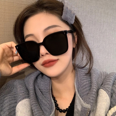  2023新款墨镜女高级感眼镜潮男士款开车防紫外线大脸网红太阳镜