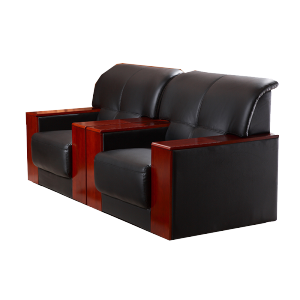 东业家具 沙发皮沙发接待沙发贵宾沙发3012单人位西皮