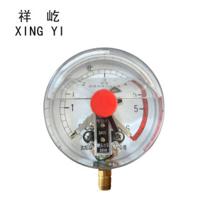 祥屹 抗震耐震电接点压力表 YNXC100 0-6Mpa 块