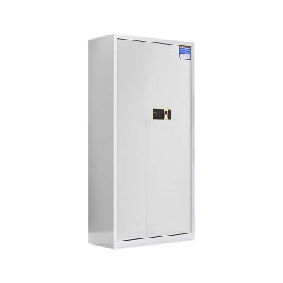 铭威盾保密柜财务档案柜文件柜办公室资料储物柜保险柜电子密码国保锁通体白色-指纹密码锁常规