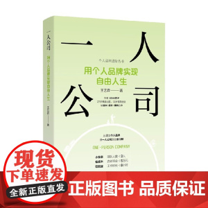 一人公司 用个人品牌实现自由人生 王艺霖 著 管理