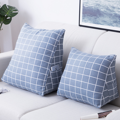 SleepyBear床上靠枕抱枕三角靠垫床头靠背垫沙发靠办公室靠枕座椅靠腰枕