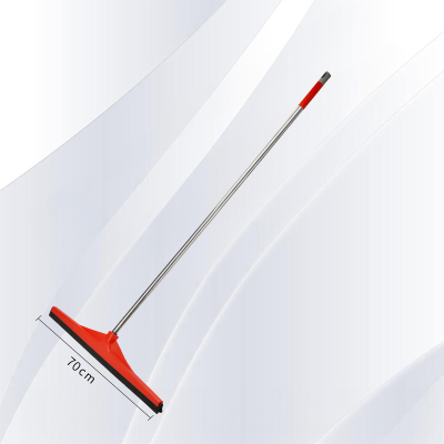 千里谷 QLG-DG-03 70CM宽不锈钢柄黑棉地刮(计价单位:把)红色