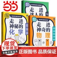 当当正版书籍 初中数理化 走进迷人的数与形走进神奇的物理走进神秘的化学118化学元素科学记忆本 化学科普初中物理化学数学