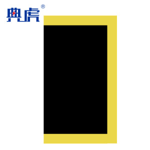 典虎 警示线橡胶垫 三边警示线 10kV 5mm 平方米