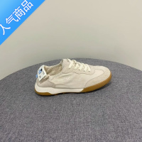 SUNTEK女鞋2023年新款春秋板鞋休闲运动鞋夏季透气百搭小白芭蕾德训鞋子