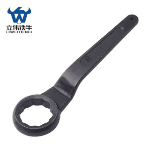 立伟铁牛单头梅花扳手30mm/把