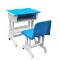 心业全塑单人课桌椅XY-KS02S塑料课桌椅单人 此产品单件不出售批量请联系客服