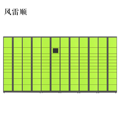 风雷顺智能快递柜小区快递自提柜派件柜室外寄存柜信报箱储物柜一主五副131格