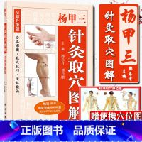 [正版] 杨甲三针灸取穴图解全新版全真彩图精准取穴取穴速查技巧速记功效主治刘乃刚编针灸学自学入门书籍人体经络穴位图解书