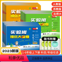 语文+数学[人教版]+英语[人教版] 三年级上 [正版]2023新版实验班提优大考卷小学一二三四五六年级上下册语文数学英