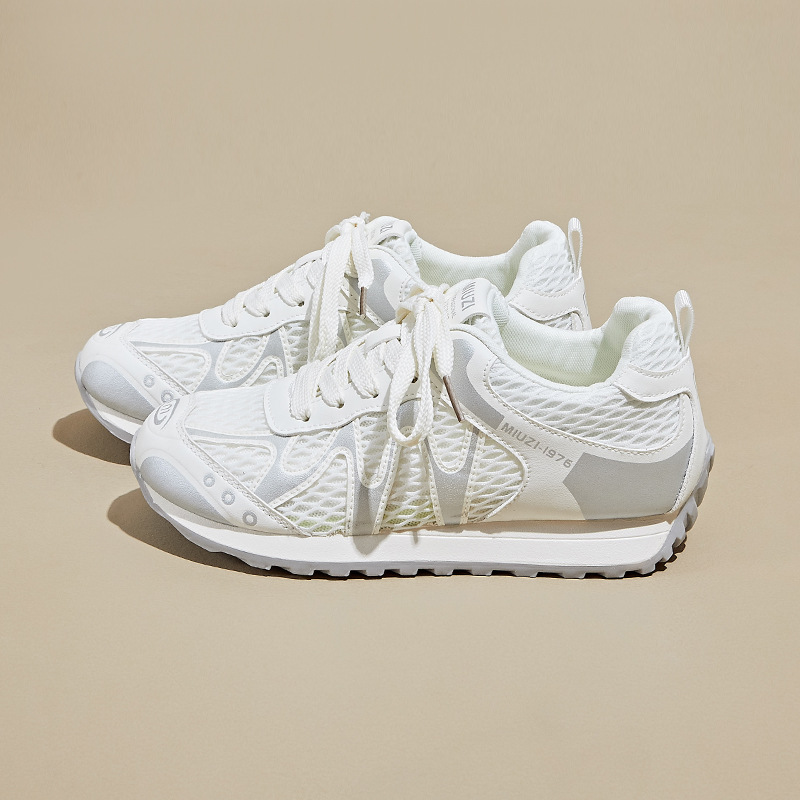 内增高韩版新款老爹鞋女夏季休闲网面透气增高