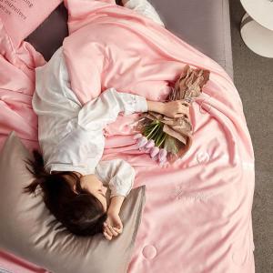 夏凉被夏季薄款空调被单双人学生夏季儿童夏被子水洗真丝春秋被芯