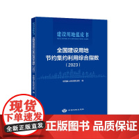 正版 全国建设用地节约集约利用综合指数(2023) 建设用地蓝皮书 中国国土勘测规划院