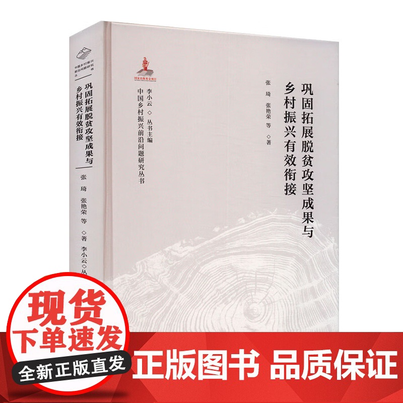 [正版]巩固拓展脱贫攻坚成果与乡村振兴有效衔接 中国乡村振兴前沿问题研究丛书 湖南人民出版社
