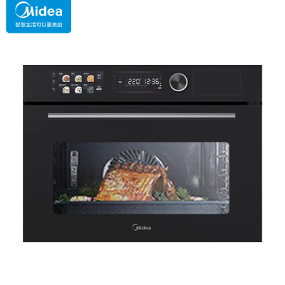 Midea/美的SV5灵眸蒸烤炸一体机嵌入式蒸烤箱家用电蒸箱空气炸