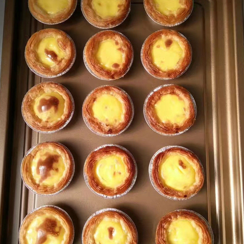 葡式蛋挞皮带锡纸托烘培原料蛋挞液组合家庭装制作速冻食品 [推荐]