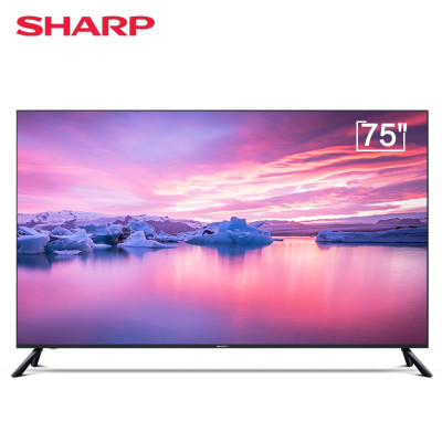 夏普（SHARP）4T-Z75B3CA75英寸4K全面屏HDR技术2+32G语音遥控二级能效网络液晶平板电视