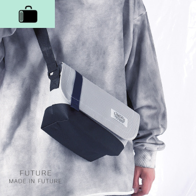 男包斜挎包潮原宿男潮牌学生小背包单肩包女休闲挎包街头潮流运动NEW LAKE男士单肩包