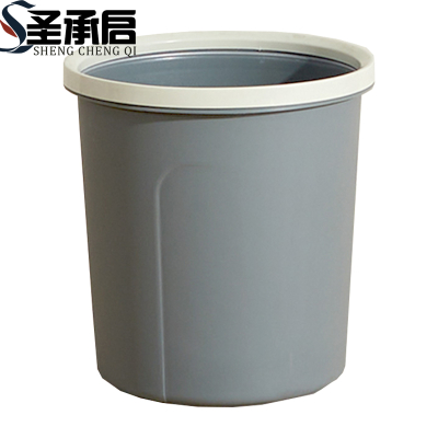 圣承启 塑料垃圾桶 灰色个
