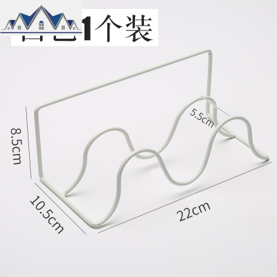 浴室拖鞋架墙壁挂式免打孔壁挂卫生间浴室收纳架厕所简易挂省空间 三维工匠
