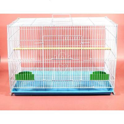 鸟笼鸽子笼虎皮鹦鹉文鸟八哥绣眼百灵鸟笼子大号繁殖养殖家用