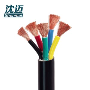 沈迈 铜芯通用软电缆 ZR-RVVZ-0.6/1KV-4*16+1*10平方/米
