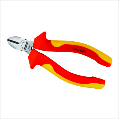 英伦兰龙工具 VDE绝缘耐压斜嘴钳 6‘’