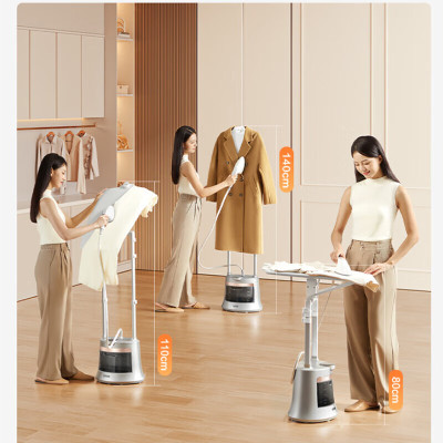 苏泊尔蒸压力熨烫机家用立式挂烫机熨衣机蒸汽电熨斗可立可卧大蒸汽强劲除皱7档蒸汽可调2L水箱GU-Y500C