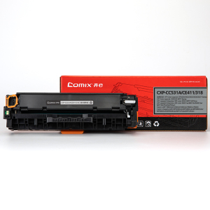 齐心 CXP-CC531A/CE411/318 激光碳粉盒 2800页 青色