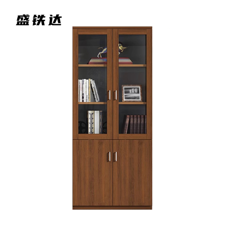 盛铁达 书柜储物柜2门800*400*2000mm STD-JJ155 个