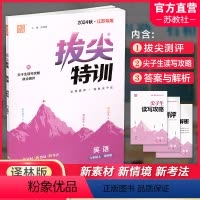 拔尖特训 英语 译林版 六年级上 [正版]2024秋 小学拔尖特训英语六年级上册 6上 译林版 同步提优训练专项练习一课