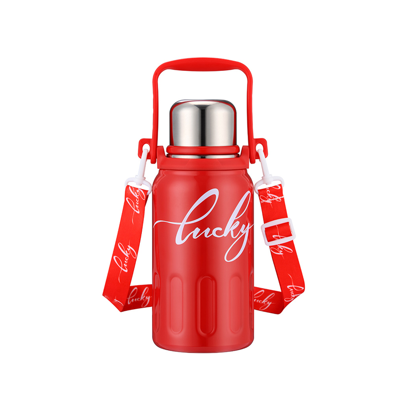 德世朗(DESLON) 1L小幸运系列保温壶 红色DXYH-1000