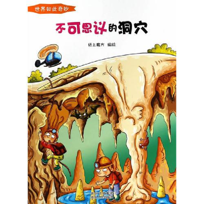 正版新书]不可思议的洞穴四色纸上魔方编绘9787221117618