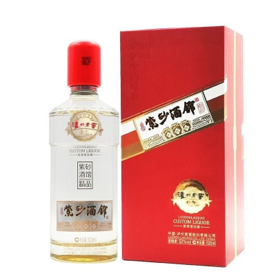 泸州老窖紫砂酒馆520ml[精品]52度 2024年 浓香型白酒