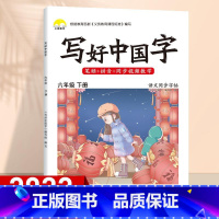 6年级下 同步字帖 [正版]视频教学 2022新版 写好中国字字帖一年级下同步课课练人教版小学生二三年级下册四五六年级上